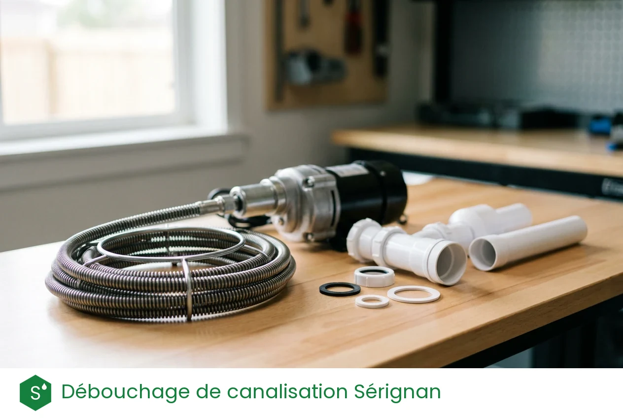 Débouchage de canalisation à Sérignan