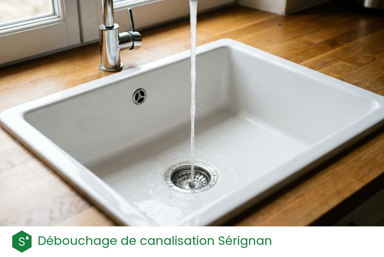 Débouchage de canalisation à Sérignan
