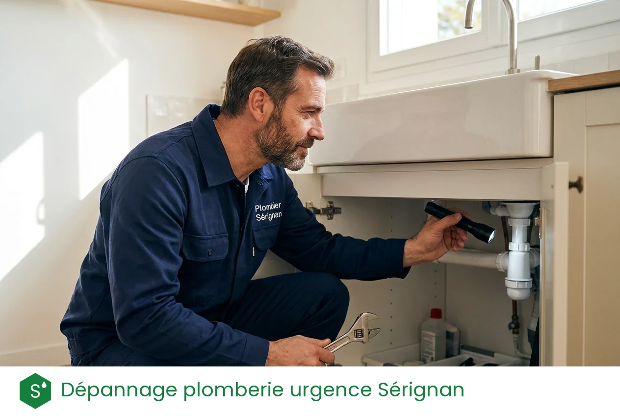 Dépannage plomberie urgence à Sérignan