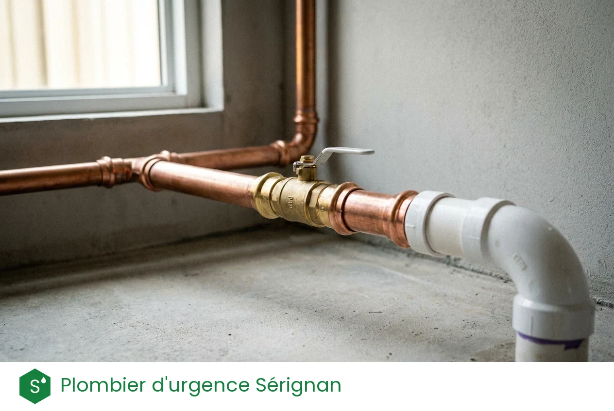 Plombier d'urgence à Sérignan