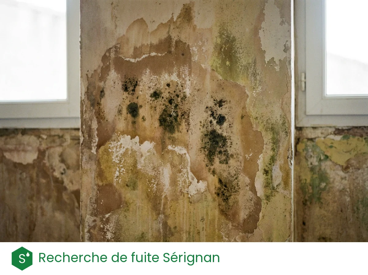 Recherche de fuite à Sérignan