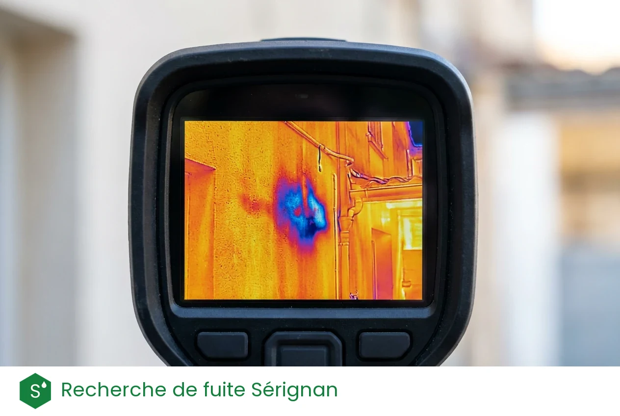 Recherche de fuite à Sérignan