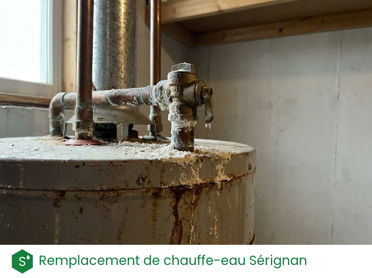 Remplacement de chauffe-eau à Sérignan