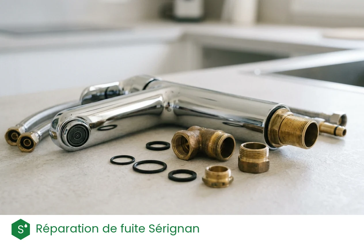 Réparation de fuite à Sérignan